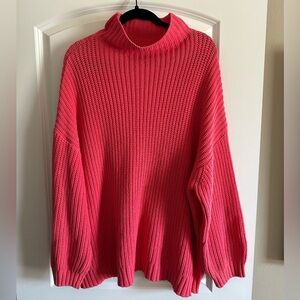 American Eagle mock neck oversized sweater